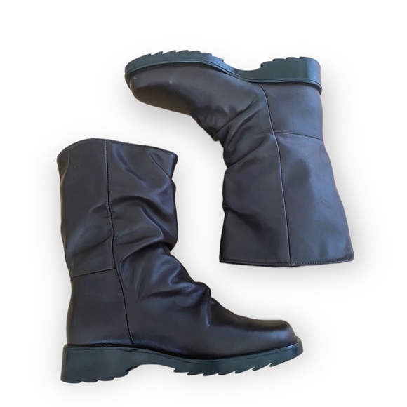 Siberian Husky Womens Ankle Boots Booties Dark Chocolate Brown 7 D Soft Leather - Picture 15 of 16